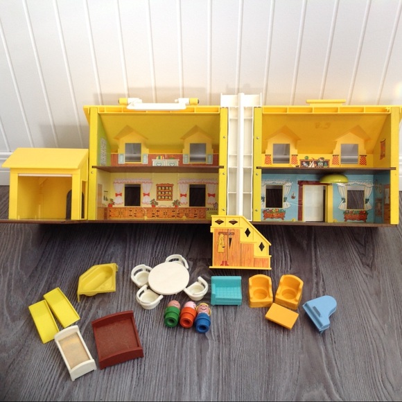 ⭐️Vintage 1969 Fisher Price House⭐️ - Picture 5 of 8